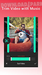video editor music,cut,no crop
