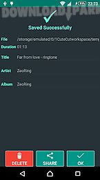 zeoring- ringtone editor