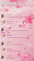 (free) go sms sparkling theme