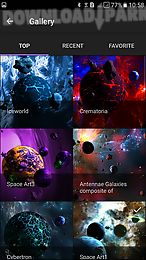 asteroids 3d live wallpaper