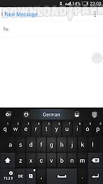 german for go keyboard - emoji