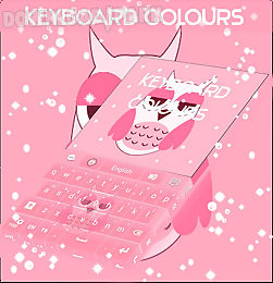 keyboard colours pink