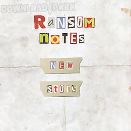 ransom notes