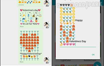 Valentines art -emoji keyboard