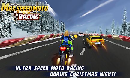 max. speed moto racing
