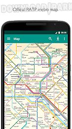 paris metro map and planner