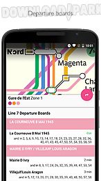 paris metro map and planner