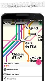 paris metro map and planner