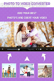 photo to video movie slideshow