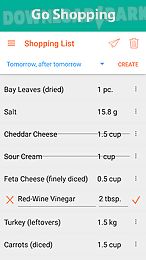 recipe calendar - meal planner