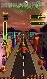 zombie run 3d - city escape