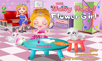 baby hazel flower girl 