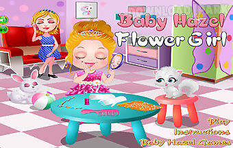 Baby hazel flower girl 