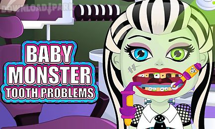 baby monster dentist games
