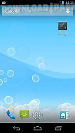 blowing bubbles live wallpaper