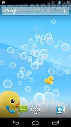 blowing bubbles live wallpaper