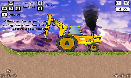 driving dump truck