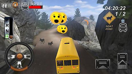 school bus driver: hill climb