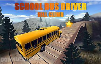 School bus driver: hill climb