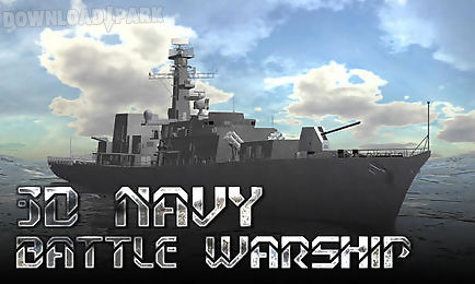 3d navy battle warship