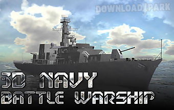 3d navy battle warship