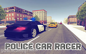 Police car racer 3d