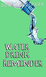 water drink reminder