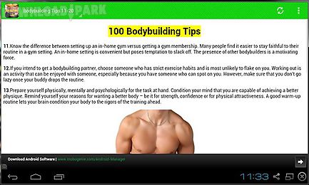100 body building tips 2014