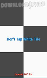 dont tap white tile