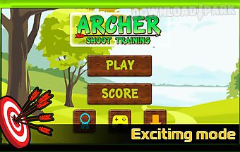 Archer shoot training