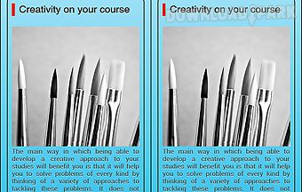 Develop your creativity