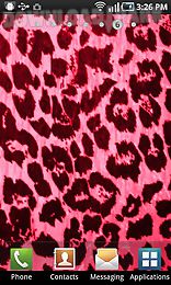 hot pink leopard print live wallpaper