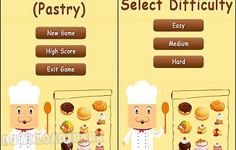 Memory game pastry - free