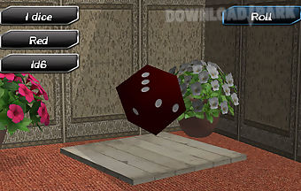Room dice roller 3d