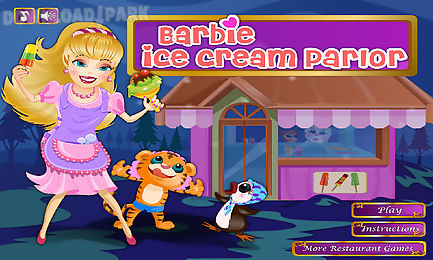 barbie ice cream parlor