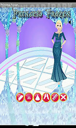 princess frozen dress up games