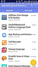 app backup & restore