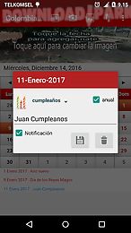 colombia calendario 2017