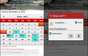 Colombia calendario 2017