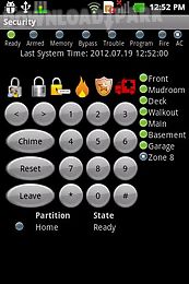 dsc security keypad