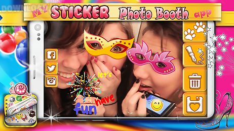 my sticker photo booth app