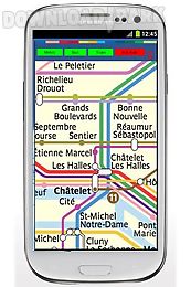 paris metro bus train