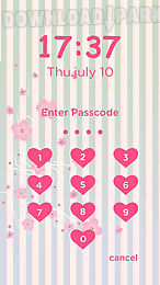 pink love diy locker theme