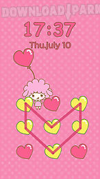 pink love diy locker theme