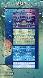 rainy keyboard theme