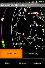 sky map of constellations