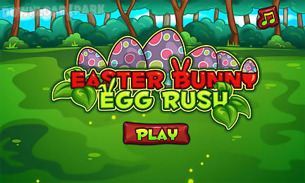 easter bunny egg rush
