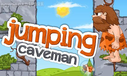 jumping caveman