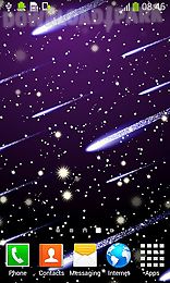 meteor shower by live wallpapers free