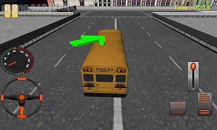 school bus - the best school bus driver 3d